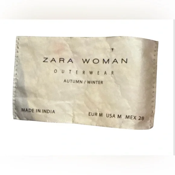 ZARA WOMAN Jacket Camo Utility
Shacket Tapestry Peplum Button Up Canvas
Green - Picture 4 of 7